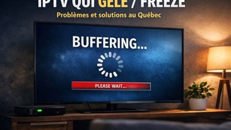 Stopper les freezes IPTV : Guide & Test IPTV Gratuit
