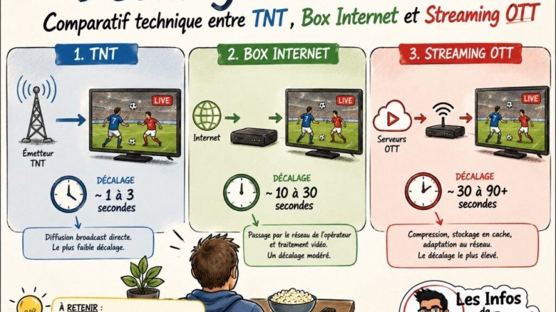 Éliminer définitivement la latence du direct : Test IPTV Gratuit