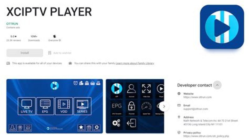 XCIPTV Player en 2026 : Guide & Test IPTV Gratuit