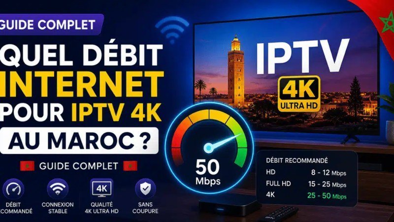 Optimiser son débit fibre pour l'IPTV : Guide & Test Gratuit